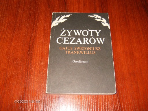 Zdjęcie oferty: Żywoty cezarów Gajus Swetoniusz Trankillus