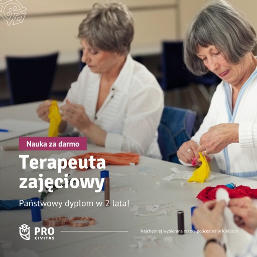 Zdjęcie oferty: Bezpłatny kierunek: Terapeuta zajęciowy