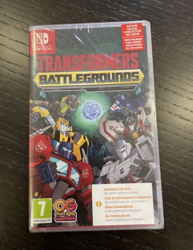 Zdjęcie oferty: Transformers Battlegrounds Nintendo
