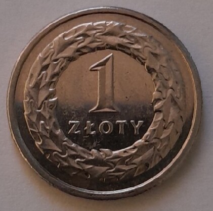 Zdjęcie oferty: 1 zł 2009 r - 1zl 2009r moneta 1 złoty 2009 rok