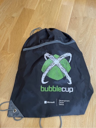 Zdjęcie oferty: worek to szkoły, na siłownie bubblecup Microsoft