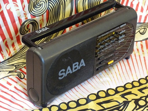 Zdjęcie oferty: Przenośne radio monofonicze SABA RX125 używane