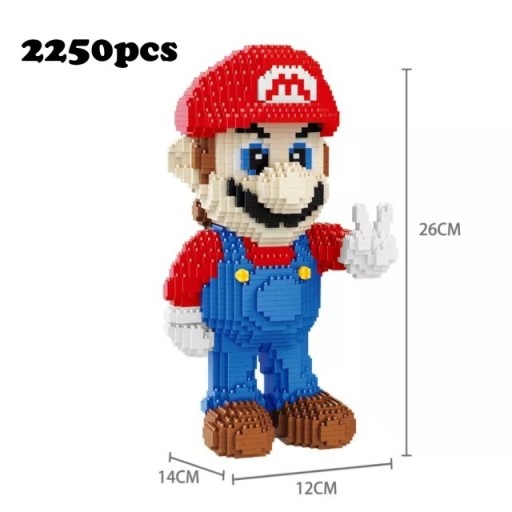 Zdjęcie oferty: Super Mario Bros z mini klocków 