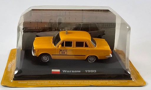 Zdjęcie oferty: PRL FIAT 125 p TAXI AMERCOM 1:43