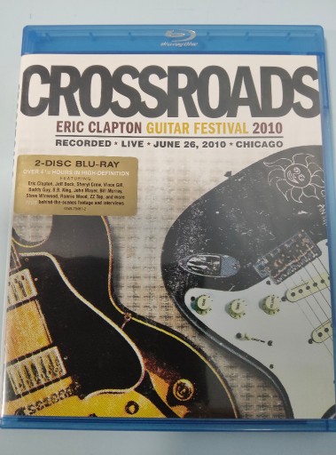 Zdjęcie oferty: CROSSROADS (2 BLU-RAY) ERIC CLAPTON 2010 GUITAR FE