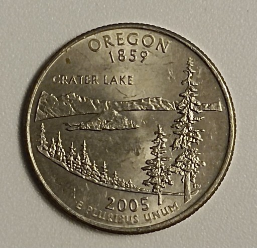 Zdjęcie oferty: Rzadka Moneta USA QUARTER OREGON 25 CENTÓW 2005