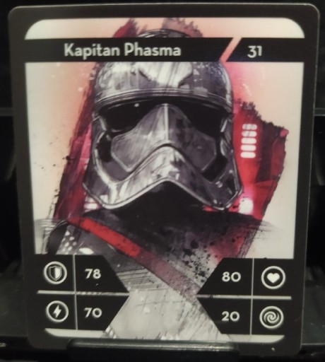 Zdjęcie oferty: Karta Star Wars Kapitan Phasma 31 Kaufland