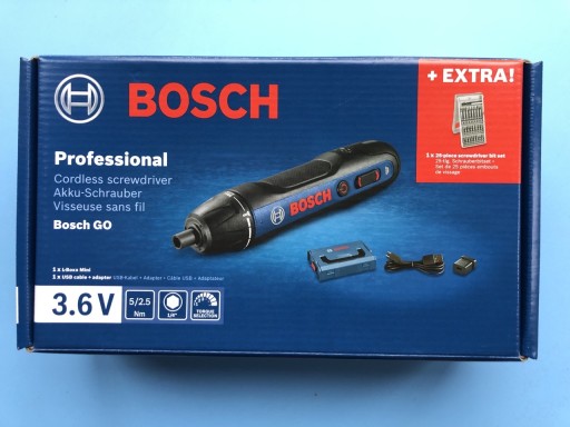 Zdjęcie oferty: WKRĘTAK AKU BOSCH 3.6V GO 2 KIT + L-BOXX MINI