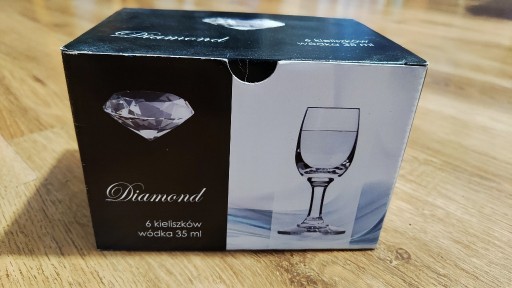 Zdjęcie oferty: Kieliszki do wódki Diamond 35ml x 6szt Altom