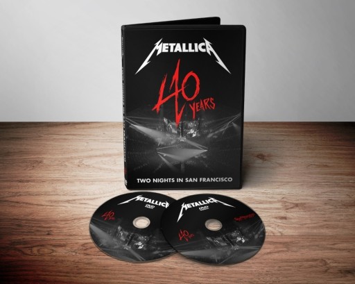 Zdjęcie oferty: Metallica 40 Years 2 Nights In San Francisco DVD