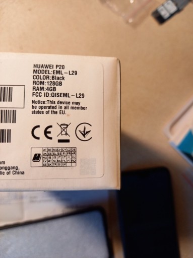 Zdjęcie oferty: HUAWEI P20 4GB/128GB Czarny