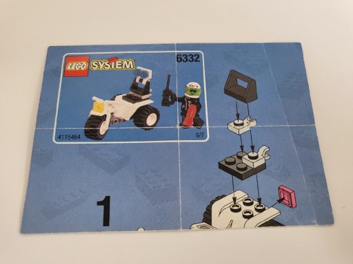 LEGO CITY 7235 Police Motorcycle Wo omin Kup teraz na Allegro Lokalnie