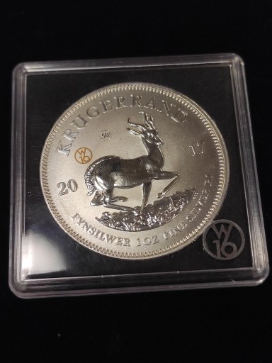 Zdjęcie oferty: Krugerrand privy W 16 z 2017 !!! r. srebrny 1 oz