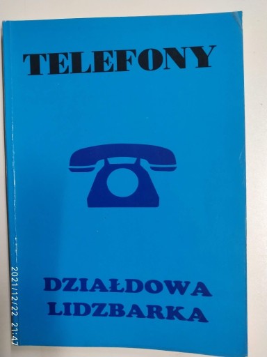 Zdjęcie oferty: Książka telefoniczna Działdów i Lidzbark 1993 r