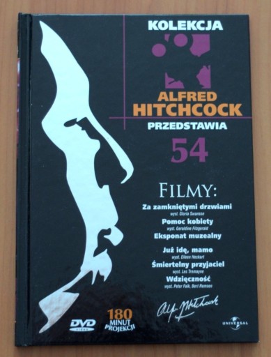 Zdjęcie oferty: DVD  ALFRED HITCHCOCK PRZEDSTAWIA 54