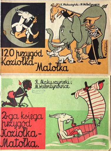 Zdjęcie oferty: 2 komiksy z Koziołkiem-Matołkiem
