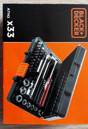 Zdjęcie oferty: Zestaw Black&Decker A7142 31elem z grzechotką