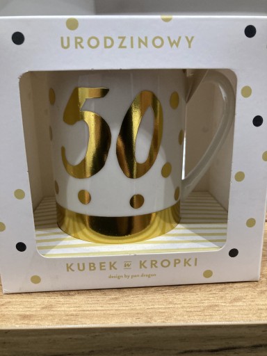 Zdjęcie oferty: Okazja kubek na 50 urodziny 