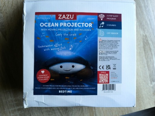 Zdjęcie oferty: Projektor oceanu krab cody blue - zazu