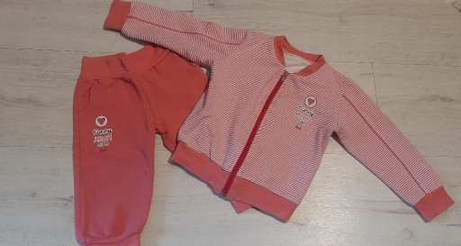 Zdjęcie oferty: Komplet dres bluza spodnie roz. 80, 12 m-cy, 1 rok