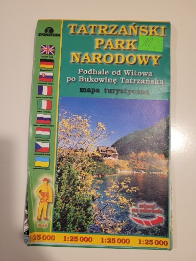 Zdjęcie oferty: Mapa Tatrzański Park Narodowy 