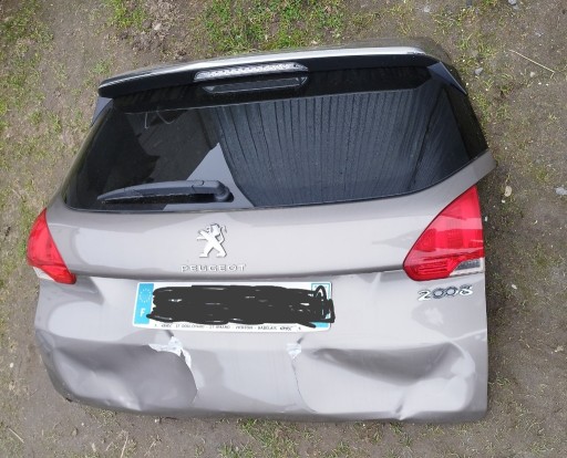 Zdjęcie oferty: Peugeot 2008 I klapa tył kca 
