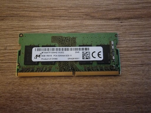 Zdjęcie oferty: RAM do laptopa 2x8GB Micron DDR4 3200 SO-DIMM