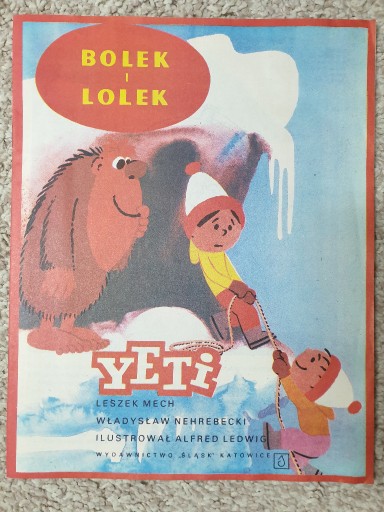 Zdjęcie oferty: Bolek i Lolek Yeti - historyjka obrazkowa - komiks