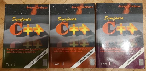 Zdjęcie oferty: Symfonia C++ trzy tomy