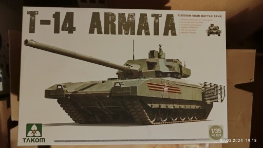Zdjęcie oferty: T-14 Armata Takom 2029 model 1:35