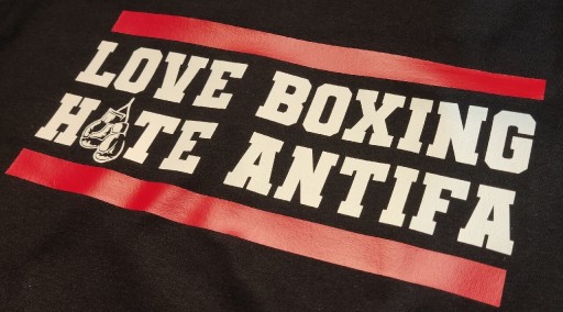 Zdjęcie oferty: Koszulki Love Boxing Hate Antifa boks koszulka