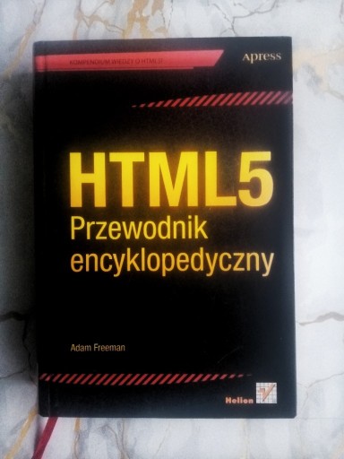 Zdjęcie oferty: HTML5 Przewodnik encyklopedyczny