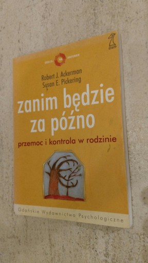 Zdjęcie oferty: Zanim będzie za późno Ackerman,psychologia,terapia