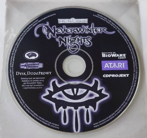 Zdjęcie oferty: Neverwinter Nights Dysk Dodatkowy z Big Box