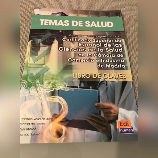Zdjęcie oferty: Temas de salud. LIBRO DE CLAVES