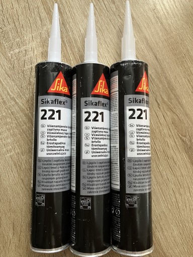 Zdjęcie oferty: Silikon Sikaflex 221 szary