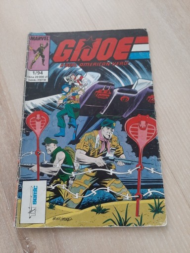 Zdjęcie oferty: G.I.JOE 1/94 TM-SEMIC nr kat. 722