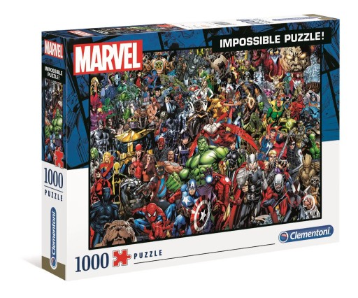 Zdjęcie oferty: Puzzle Clementoni 1000szt. Marvel Impossible 39411