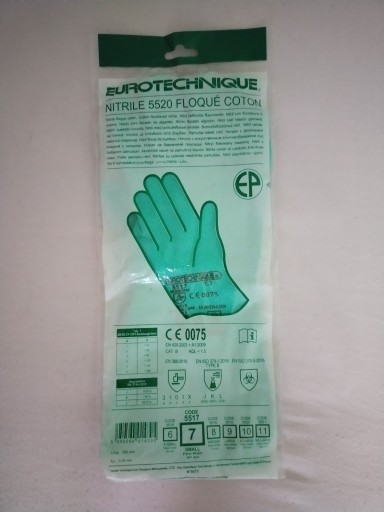 Zdjęcie oferty: Rękawice gumowe chemoodporne 7r.