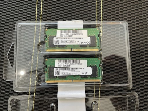 Zdjęcie oferty: Pamięć RAM Micron 16GB (2x8GB) DDR5 SO-DIMM