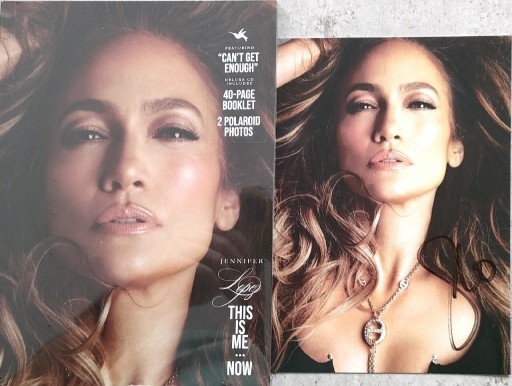 Zdjęcie oferty: Jennifer Lopez This Is Me…Now Deluxe CD autograf