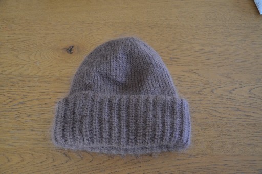 Zdjęcie oferty: brązowa ciepła czapka becksondergaard  one size merino wool/moher