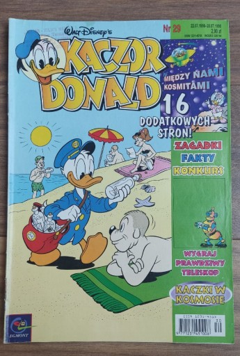 Zdjęcie oferty: Kaczor Donald 29/1998