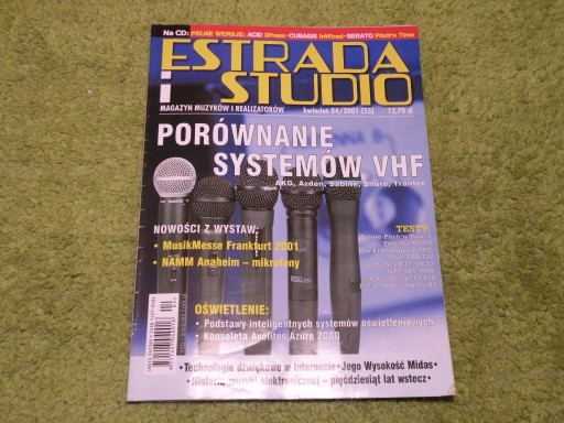 Zdjęcie oferty: Estrada i Studio 4/2001