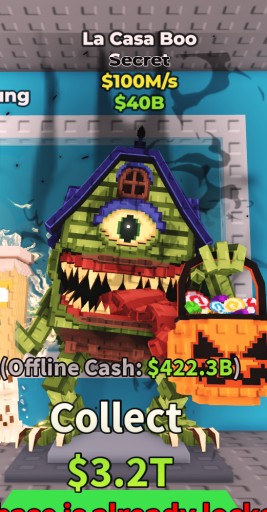 Zdjęcie oferty: La Casa Boo 100 m/s!! ULTRA RZADKI Steal a Brainrot Roblox SEKRET