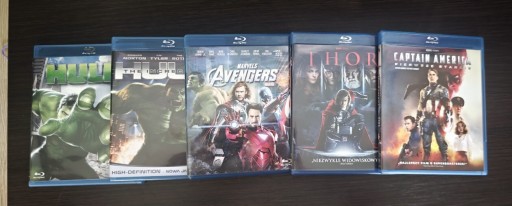 Zdjęcie oferty: Avengers Kolekcja filmów Marvela Blu-ray