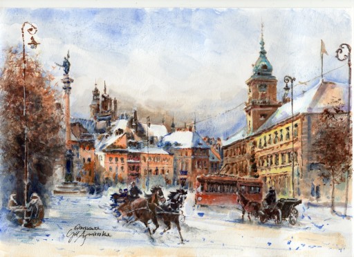 Zdjęcie oferty: akwarela - 21x30cm Warszawa