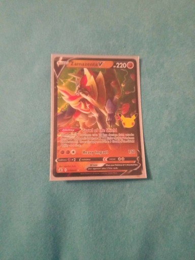 Zdjęcie oferty: Karta Pokemon TCG - Zamazenta V 18/25