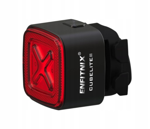 Zdjęcie oferty: Tylna Rowerowa Lampka Enfitnix Cubelite III z funkcją STOP