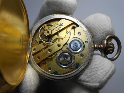 Zdjęcie oferty: Stary zegarek kieszonkowy  koperta ze srebra  !